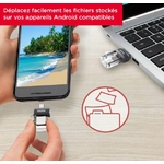 Matériels informatique clé USB 3.1 et micro USB SANDISK Ultra Dual Drive 128Go infinytech Réunion 05
