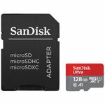 Matériels informatique carte micro SDXC SANDISK Ultra 128Go infinytech Réunion 01