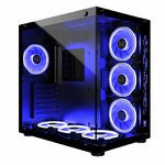 Matériels informatique Boitier M.RED Crystal Sea Noir infinytech Réunion 01