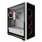 Matériels informatique boitier pc M.RED White Destroyer MR-005M infinytech Réunion 02
