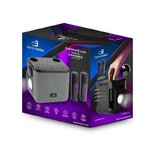 Matériels audio enceinte karaoké DYNABASS DBE50 Grise infinytech Réunion 08