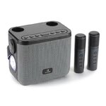 Matériels audio enceinte karaoké DYNABASS DBE50 Grise infinytech Réunion 01