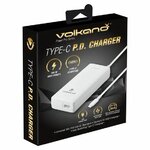 Chargeur universel USB-C VOLKANO PWR Pro PD 100W VK-8050-WT infinytech Réunion 03