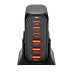Matériels informatique chargeur VOLKANO VK-8066-BK 6 ports infinytech Réunion 02