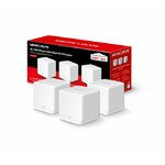 Matériels informatique système Wi-Fi MESH MERCUSYS H30G AC1300 Pack de 3 infinytech Réunion 02
