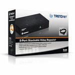 Matériels informatique Splitter vidéo 2 ports VGA TRENDNET TK-V201S infinytech Réunion 3