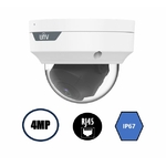 Vidéosurveillance caméra extérieure dôme UNIVIEW IPC3514LE-ADF28K-WP infinytech Réunion 02