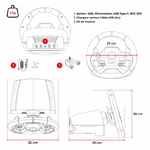 Matériels informatique volant SPIRIT of GAMER RACE WHEEL FORCE 1080RS infinytech Réunion 07