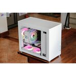 Cube Gamemax Spark Blanc i5 14400F RTX 4060 MSI White infinytech Réunion 01