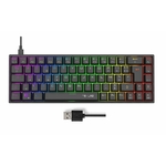 Matériels informatique clavier THE G-LAB Keyz Titanium Noir infinytech Réunion 01