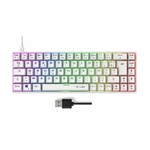 Matériels informatique clavier THE G-LAB Keyz Titanium Blanc infinytech Réunion 01