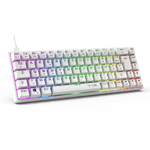 Matériels informatique clavier THE G-LAB Keyz Titanium Blanc infinytech Réunion 02
