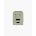 Accessoires téléphonie chargeur secteur USB-C FRESH N REBEL 45W PD avec câble Vert infinytech Réunion 02