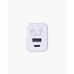 Accessoires téléphonie chargeur secteur USB-C FRESH N REBEL 45W PD avec câble Lilas infinytech Réunion 02