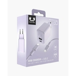Accessoires téléphonie chargeur secteur USB-C FRESH N REBEL 45W PD avec câble Lilas infinytech Réunion 05