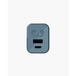 Accessoires téléphonie chargeur secteur USB-C FRESH N REBEL 45W PD avec câble Bleu infinytech Réunion 02