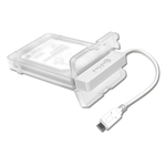 Matériels informatique boitier externe pour HDD SSD CONNECTLAND BE-USB3.1-G2-28-WH infinytech Réunion 02