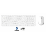 Matériels informatique pack clavier souris RAPOO 9310M Sans Fil et Bluetooth Blanc infinytech Réunion 01