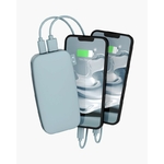 Accessoires téléphonie powerbank FRESH n REBEL 12000mAh Bleu Clair infinytech Réunion 04