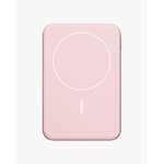 Accessoires téléphonie powerbank magnétique FRESH n REBEL 5000 mAh Rose infinytech Réunion 03