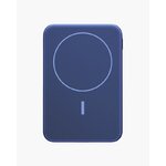 Accessoires téléphonie powerbank magnétique FRESH n REBEL 5000 mAh Bleu Foncé infinytech Réunion 03