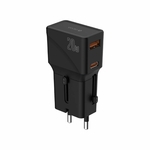 Accessoires téléphonie adaptateur secteur DEVIA Global Multi-function 20W PD et QC infinytech Réunion 02