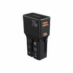 Accessoires téléphonie adaptateur secteur DEVIA Global Multi-function 20W PD et QC infinytech Réunion 01