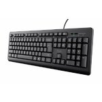 Matériels informatique clavier TRUST Primo Filaire Noir infinytech Réunion 02