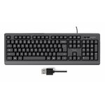 Matériels informatique clavier TRUST Primo Filaire Noir infinytech Réunion 01