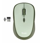 Matériels informatique souris TRUST Yvi Plus Sans Fil Verte infinytech Réunion 01