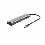 Matériels informatique Hub USB-C TRUST Halyx 5 Port USB-C infinytech Réunion 01