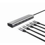 Matériels informatique Hub USB-C TRUST Halyx 5 Port USB-C infinytech Réunion 02
