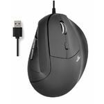 Matériels informatique souris ergonomique BLUESTORK Ergono Mouse Filaire Noire infinytech Réunion 01