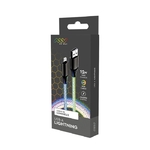 Accessoires téléphonie câble lumineux RGB MY WAY USB-A vers Lightning 1m infinytech Réunion 02