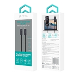 Accessoires téléphonie câble DEVIA Extreme EC652 PD 240W USB-C 2m Noir infinytech Réunion 02