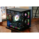 Mini cube Xigmatek Aqua M Ryzen 8400F RX 9060XT 16Go infinytech Réunion 04