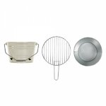 Petit électroménager barbecue à charbon portable LIVOO Doc327c Crème infinytech Réunion 02