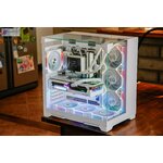 Cube Mars Gaming MC-Vision blanc Ryzen 7800X3D et RX 9070XT INFINYTECH r2UNION 03