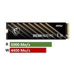 Matériels informatique SSD MSI Spatium M470 1 To infinytech Réunion 10