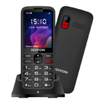 Téléphonie mobile KONROW Senior 280 Next Noir infinytech Réunion 03