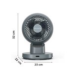Petit électroménager ventilateur de table ROWENTA Turbo Swift Compact infinytech Réunion 03