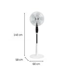 Petit électroménager ventilateur sur pied ROWENTA Turbo Extreme Silence infinytech Réunion 03