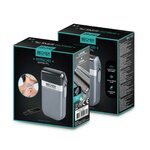 Petit électroménager rasoir sans fil BECKER SHAVE X GREY infinytech Réunion 05