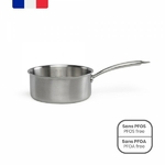 Petit électroménager casserole en acier inoxydable 18cm LIVOO MEP160 infinytech Réunion 01