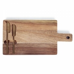 Petit électroménager Plateau à fromage en acacia et ses couteaux LIVOO MEC138 infinytech Réunion 0