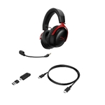 Matériels audio casque HP HyperX Cloud III S Sans Fil Rouge infinytech Réunion 05