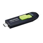 Matériels informatique clé USB-C ADATA UC300 256Go Noire infinytech Réunion 01