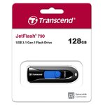 Matériels informatique clé USB 3.1 TRANSCEND JetFlash 790 128Go Noire infinytech Réunion 04