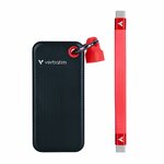 Matériels informatique SSD externe VERBATIM Pocket 2To Rouge infinytech Réunion 02