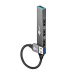 Matériels informatique hub USB 3.0 GOOBAY 74456 4 ports USB infinytech Réunion 01